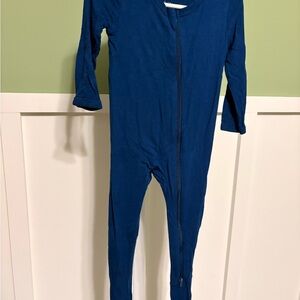 Kids Solid Tahoe Zip-Front One-Piece